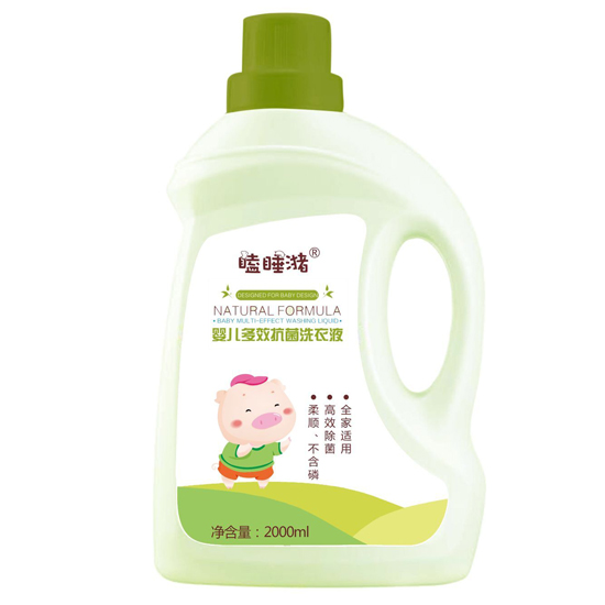瞌睡潴yinge多效抗菌洗衣液