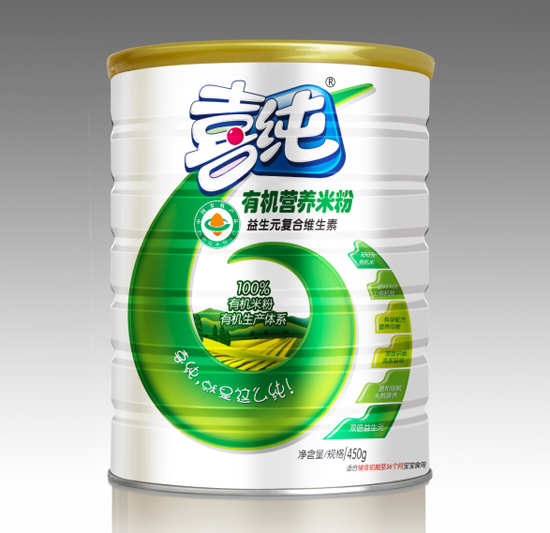 喜純益生元復(fù)合維生素有機營養(yǎng)米粉