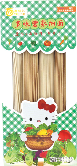 御錦記原味+西紅柿+胡蘿卜多味營養(yǎng)細面