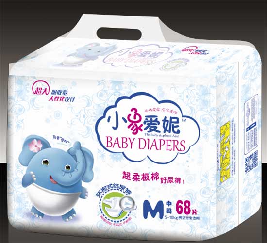 小象愛妮yinge紙尿褲M中碼68片