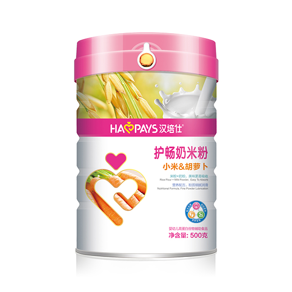 漢培仕金裝護(hù)腸小米胡蘿卜奶米粉