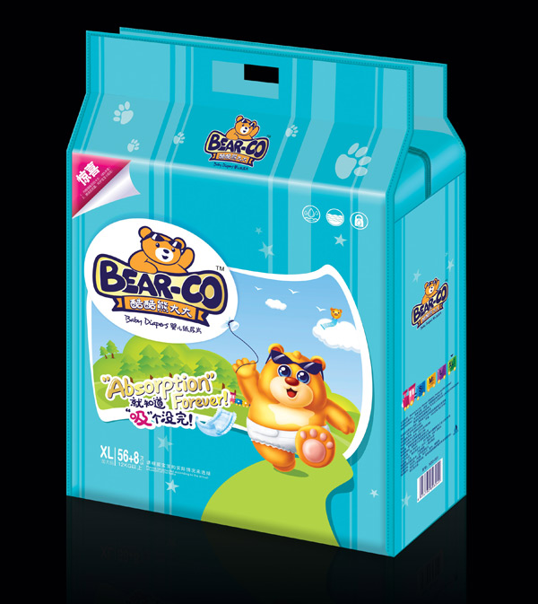 酷酷熊大大尿片XL56+8