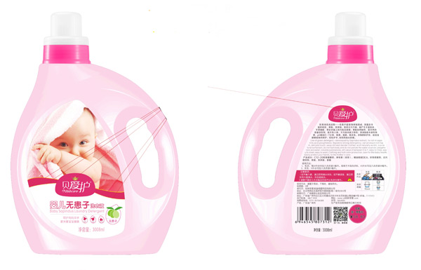 貝愛護(hù)嬰兒無(wú)患子洗衣液3008ml