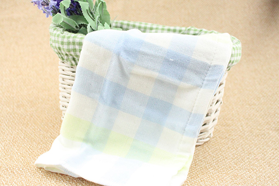 木纖維格仔毛巾