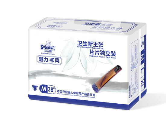 小貝真魅力和風(fēng)yinge紙尿褲M碼38片