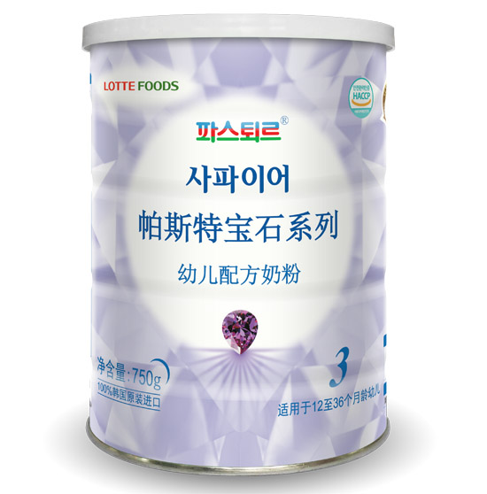 樂(lè)天帕斯特寶石系列奶粉3段