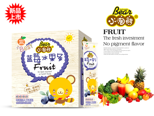 小淘熊藍莓水果條