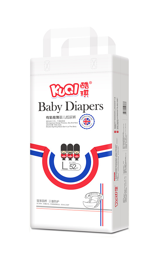 酷琪有氧極薄yinge紙尿褲L52
