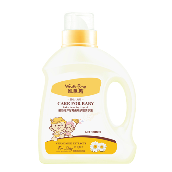 唯昵熊yingye洋甘菊柔順護理洗衣液1000ml