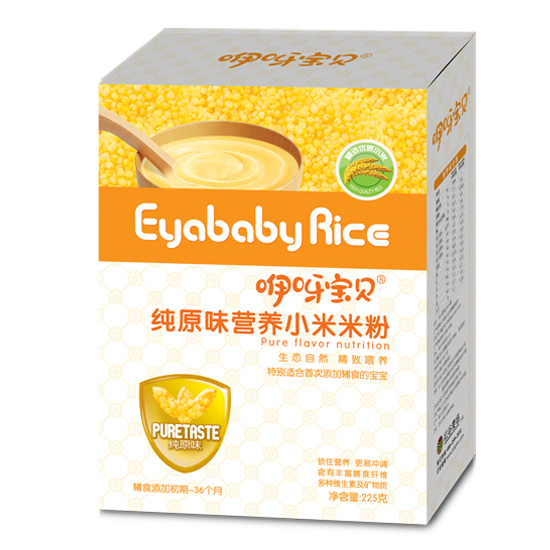 咿呀寶貝原味營養(yǎng)小米米粉