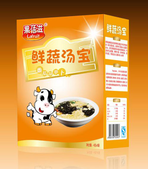 果蓓滋番茄胡蘿卜鮮蔬湯寶