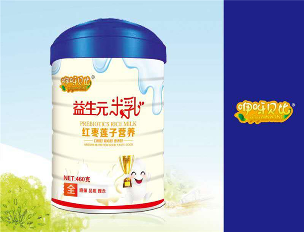 咿呀貝比紅棗蓮子營(yíng)養(yǎng)益生元米乳