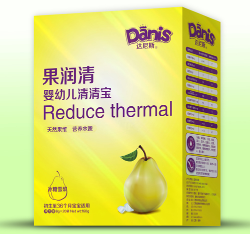 達(dá)尼斯果潤(rùn)清雪梨味盒裝