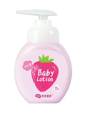 布布寶貝嬰兒草莓潤膚露120ML