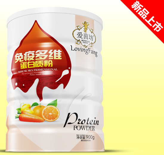 愛(ài)茵坊鐵鋅鈣蛋白質(zhì)粉鐵聽(tīng)900g