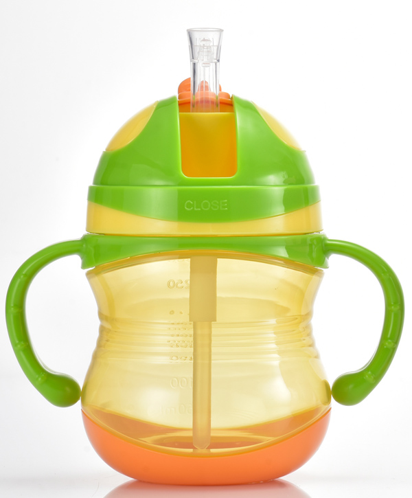 盟寶綠色有刻度水壺