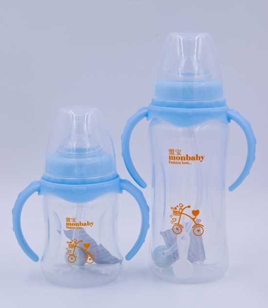 盟寶藍(lán)色系列自動PP奶瓶