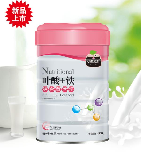 優(yōu)愛(ài)米科葉酸+鐵綜合營(yíng)養(yǎng)粉