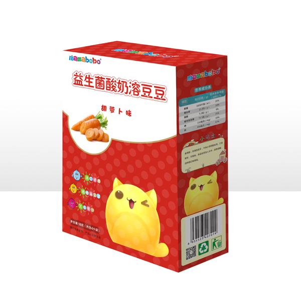 mamabobo益生菌酸奶溶溶豆-胡蘿卜味