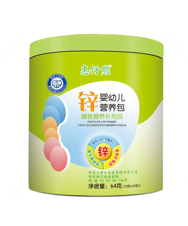 惠仔熊嬰幼兒鋅營養(yǎng)包
