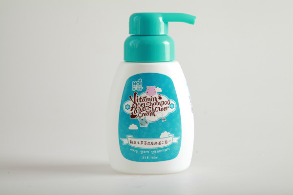 第一孕嬰新生兒蘆薈洗發(fā)沐浴二合一