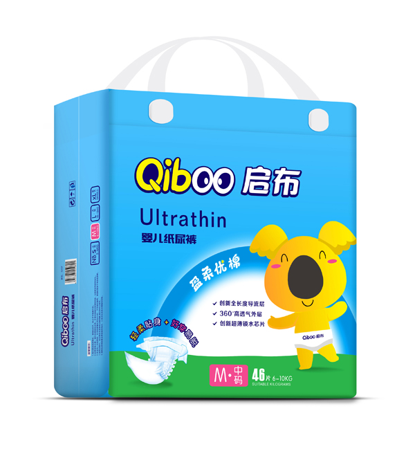 啟布嬰兒紙尿褲M碼46片