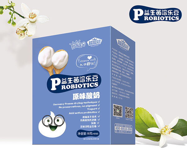 冠軍寶貝超級(jí)冠益生菌溶樂(lè)豆(原味)