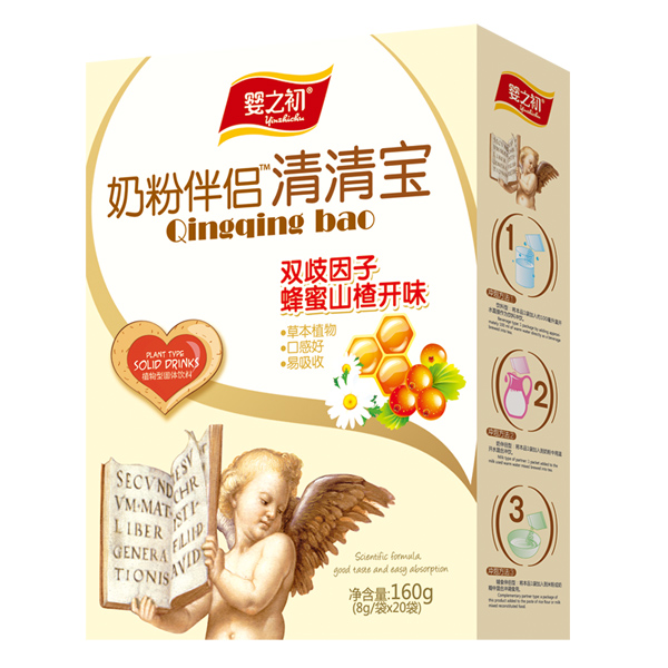 嬰之初奶粉伴侶清清寶-雙歧因子蜂蜜山楂開(kāi)味160g.jpg 嬰之初奶粉伴侶清清寶-雙歧因子蜂蜜山楂開(kāi)味160g.jpg