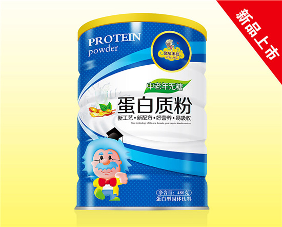 歐貝米拉蛋白質(zhì)粉中老年無(wú)糖配方鐵聽(tīng)