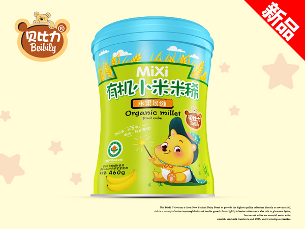 貝比力有機小米米稀-水果多維聽裝