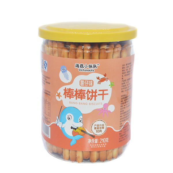 海底小縱隊棒棒餅干薯仔味210g