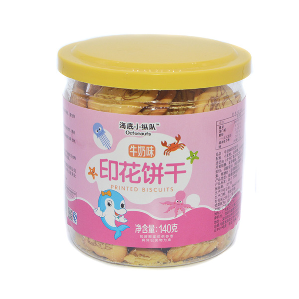 海底小縱隊印花餅干