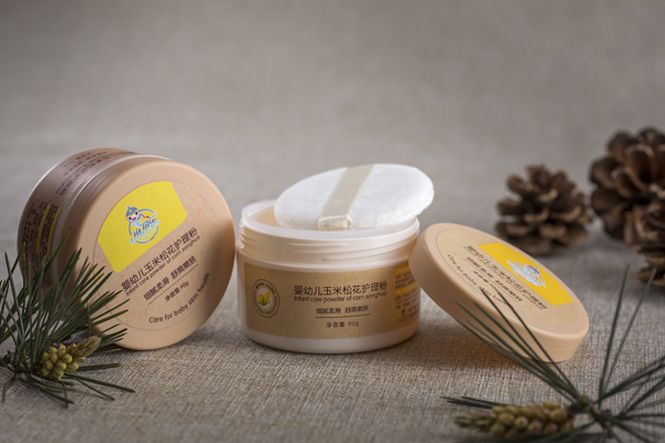 小貝樂嬰幼兒玉米松花護理粉