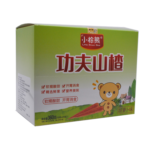 小棕熊功夫山楂胡蘿卜味