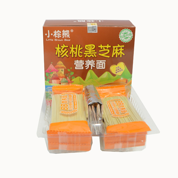 小棕熊核桃黑芝麻營養(yǎng)面內盒