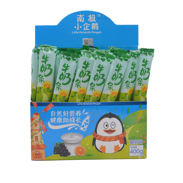 南極小企鵝酸奶味奶條內包裝400g