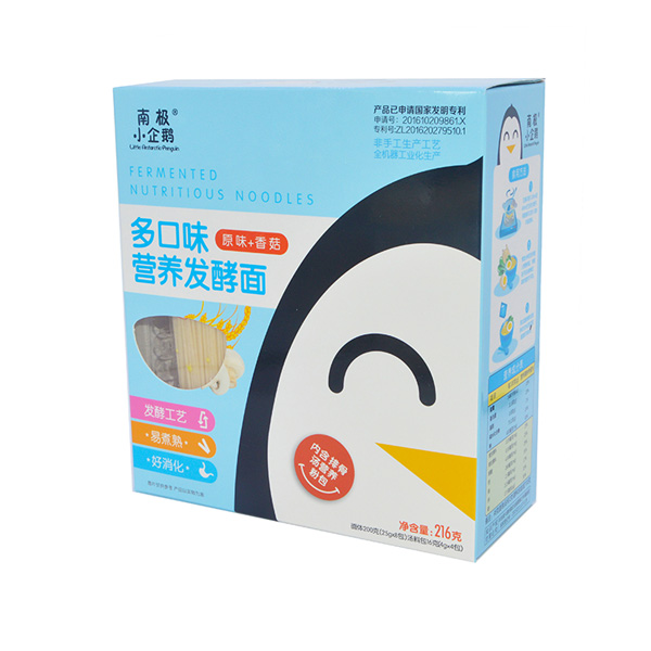 南極小企鵝多口味營(yíng)養(yǎng)發(fā)酵面原味+香菇