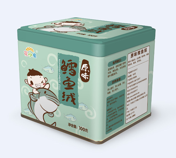 花小魚(yú)鱈魚(yú)絨原味方罐裝