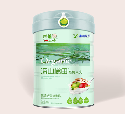 櫻桃王子深山梯田果繽紛有機(jī)米乳