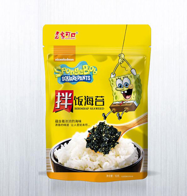 香當(dāng)可口海綿寶寶系列-拌飯海苔