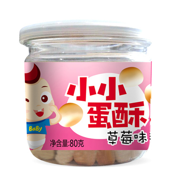 中毅小小蛋酥-草莓味