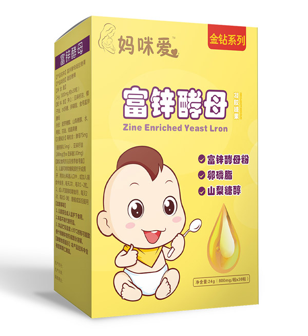 媽咪愛(ài)兒富鋅酵母凝膠糖果