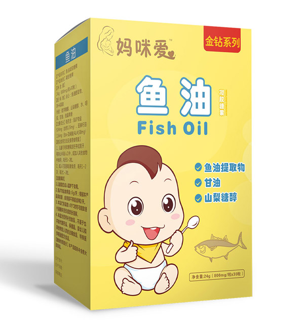 媽咪愛(ài)兒魚(yú)油凝膠糖果