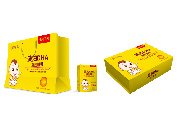 媽咪愛(ài)兒藻油DHA凝膠糖果盒裝
