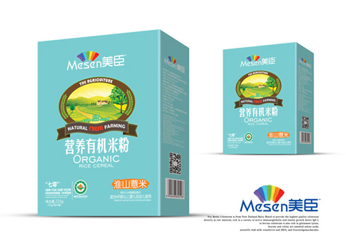 美臣營養(yǎng)有機米粉-淮山薏米盒裝