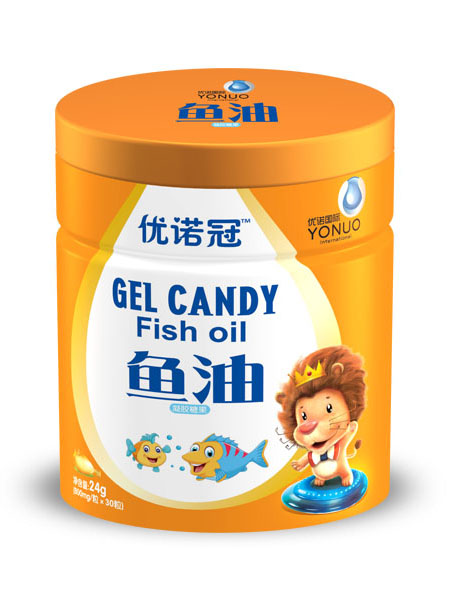 優(yōu)諾冠魚(yú)油凝膠糖果