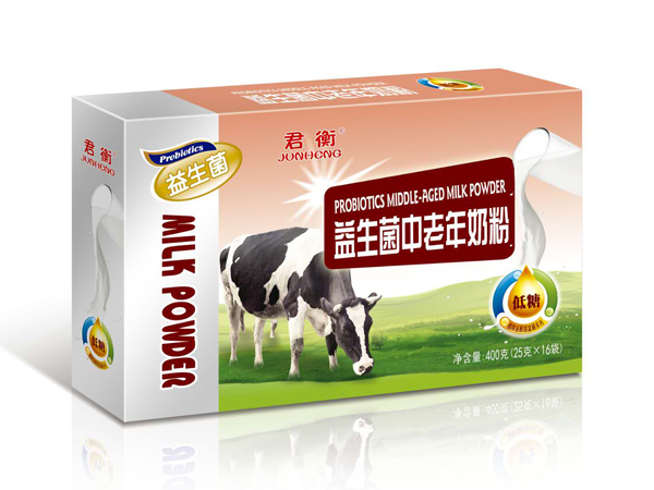 君衡益生菌中老年奶粉