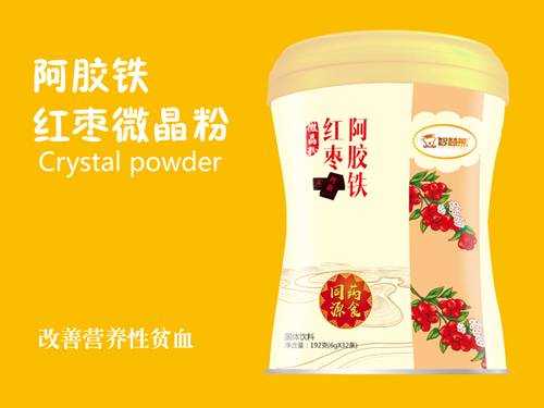 智慧熊阿膠鐵紅棗微晶粉