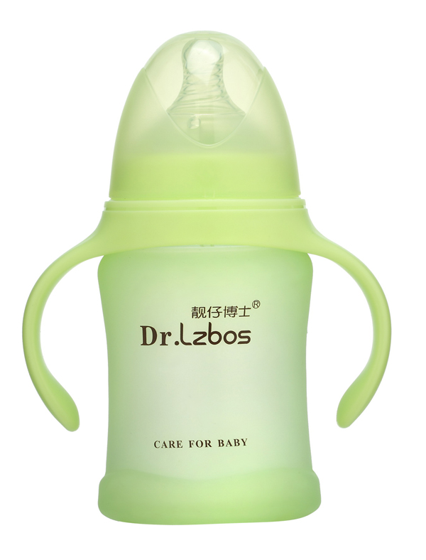 靚仔博士感溫玻璃奶瓶 綠色