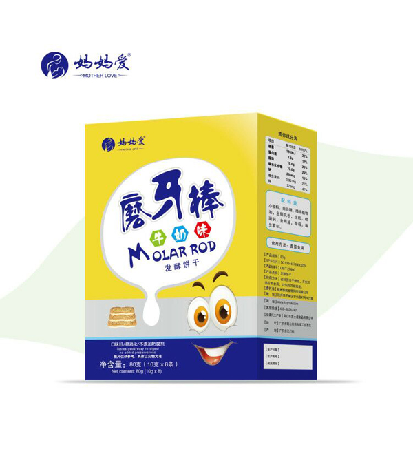 媽媽愛磨牙棒-牛奶味盒裝